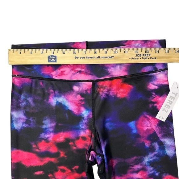 Terez NWT Space Galaxy leggings sz Large - Picture 10 of 10